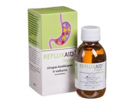 Refluxaid Nipio syrup for kids. 150 ml.